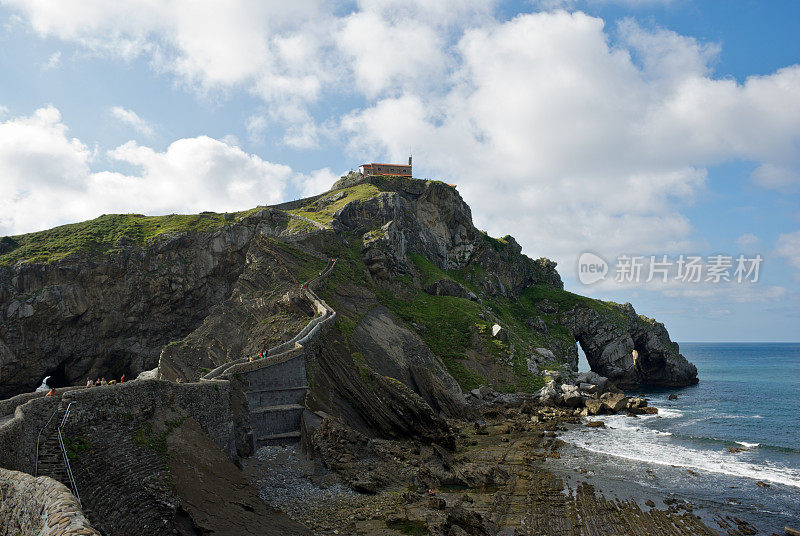 San Juan de Gaztelugatxe 海角 - 比斯开